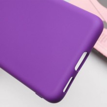 Чохол Silicone Cover Lakshmi Full Camera (AA) для Samsung Galaxy S21 FE – Фіолетовий