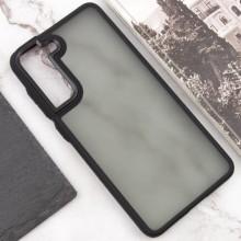 Чехол TPU+PC Lyon Frosted для Samsung Galaxy S21 FE – Черный