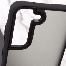 Чехол TPU+PC Lyon Frosted для Samsung Galaxy S21 FE – Черный