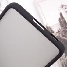 Чехол TPU+PC Lyon Frosted для Samsung Galaxy S21 FE – Черный