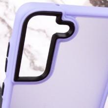 Чехол TPU+PC Lyon Frosted для Samsung Galaxy S21 FE – Фиолетовый