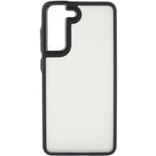 Чехол TPU+PC Lyon Frosted для Samsung Galaxy S21 FE – Черный