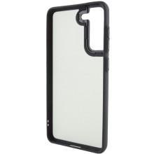 Чехол TPU+PC Lyon Frosted для Samsung Galaxy S21 FE – Черный