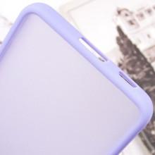 Чехол TPU+PC Lyon Frosted для Samsung Galaxy S21 FE – Фиолетовый