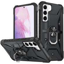 Ударопрочный чехол Pathfinder Ring для Samsung Galaxy S21 FE – Черный