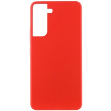 Чехол Silicone Cover Lakshmi (AAA) для Samsung Galaxy S21 FE (Красный)
