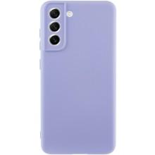 Чехол Silicone Cover Lakshmi Full Camera (AA) для Samsung Galaxy S21 FE – Сиреневый