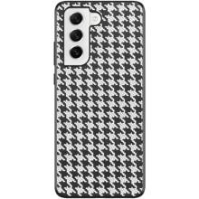 Чехол TPU+PC Grid для Samsung Galaxy S21 FE – Белый