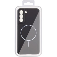 Чохол Silicone Cover Lakshmi Full Camera (AA) with MagFit для Samsung Galaxy S21 FE – Чорний