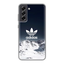 Чехлы Адидас для Samsung Galaxy S21 FE (AlphaPrint) (Адидас в горах)
