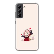 Чехлы Персонажи Аниме Наруто для Samsung Galaxy S21 FE (AlphaPrint)