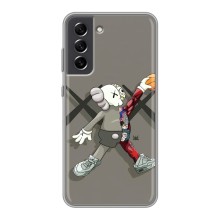 Чехлы для Samsung Galaxy S21 FE - Bearbrick Louis Vuitton (PREMIUMPrint) (Беарбрик Джордан)