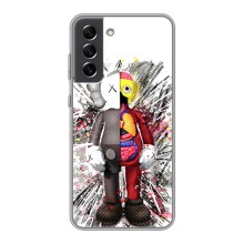 Чехлы для Samsung Galaxy S21 FE - Bearbrick Louis Vuitton (PREMIUMPrint) (Беарбрик)