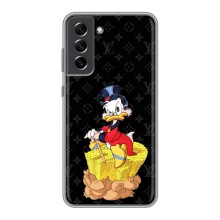 Чехли для Samsung Galaxy S21 FE - Скрудж МакДак Louis Vuitton (PREMIUMPrint) (Богатство Макдака)