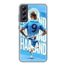 Чехлы с футболистом Ерлинг Холанд для Samsung Galaxy S21 FE (AlphaPrint) (Erling Haaland)