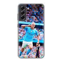 Чехлы с футболистом Ерлинг Холанд для Samsung Galaxy S21 FE (AlphaPrint) (фанаты Холанда)