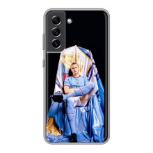 Чехлы с футболистом Ерлинг Холанд для Samsung Galaxy S21 FE (AlphaPrint) (футболист Холанн)