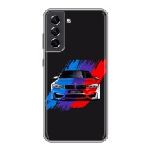 Чехол BMW для Самсунг С21 ФЕ – Цветная БМВ