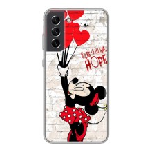 Чехол Disney Mouse Samsung Galaxy S21 FE (PREMIUMPrint) (Heart Minni)