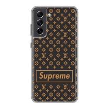 Чехол для Samsung Galaxy S21 FE с картинкой Supreme (AlphaPrint)
