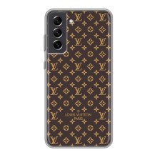 Чехол Стиль Louis Vuitton на Samsung Galaxy S21 FE (Фон Луи Виттон)