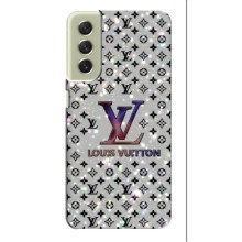 Чехол Стиль Louis Vuitton на Samsung Galaxy S21 FE (Яркий LV)