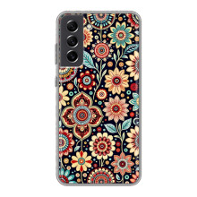Чехол с принтом Ковер для Samsung Galaxy S21 FE – Цветочный ковер
