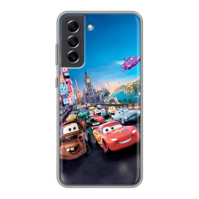 Чехол с принтом Маквин для Samsung Galaxy S21 FE – Маквин и Метер