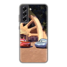 Чехол с принтом Маквин для Samsung Galaxy S21 FE – Маквин и Салли