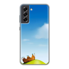 Чехол с мультфильмом Шрек на Samsung Galaxy S21 FE – Голова Шрека