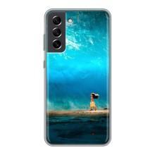 Чехол с мультфильмом Моана Samsung Galaxy S21 FE (Моана)