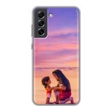 Чехол с мультфильмом Моана Samsung Galaxy S21 FE (Моана и Симеа)