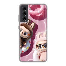Чохол з Лабубу на Samsung Galaxy S21 FE – Іграшка Лабубу