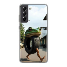 Чехол с мемами тралалело тралала для Samsung Galaxy S21 FE – Бонека амбалабу