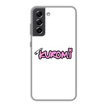 Чехол с персонажем Куроми на Samsung Galaxy S21 FE – Лого Куроми