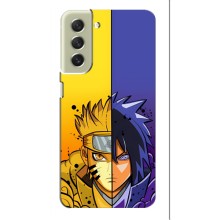 Купить Чехлы на телефон с принтом Anime для Самсунг С21 ФЕ – Naruto Vs Sasuke