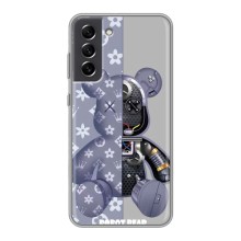 Силиконовый чехол для Samsung Galaxy S21 FE – Медведь Louis Vuitton