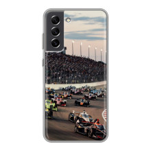 Чехол с прнтом Формула 1 на Samsung Galaxy S21 FE – Гонка Формула-1