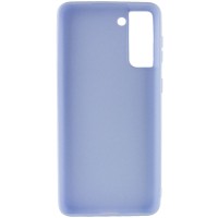 Силіконовий чохол Candy для Samsung Galaxy S21+ – Блакитний