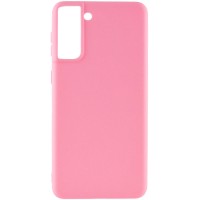 Силиконовый чехол Candy для Samsung Galaxy S21+ – Розовый