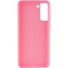 Силиконовый чехол Candy для Samsung Galaxy S21+ – Розовый