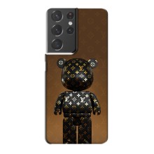 Чехлы для Samsung Galaxy S21 Plus - Bearbrick Louis Vuitton (PREMIUMPrint)