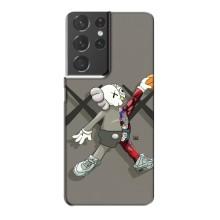 Чохли для Samsung Galaxy S21 Plus - Bearbrick Louis Vuitton (PREMIUMPrint) (Беарбрік Джордан)