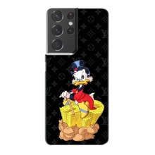 Чехлы для Samsung Galaxy S21 Plus - Скрудж МакДак Louis Vuitton (PREMIUMPrint) (Богатство Макдака)