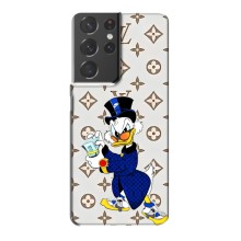 Чехлы для Samsung Galaxy S21 Plus - Скрудж МакДак Louis Vuitton (PREMIUMPrint) (Макдак на стиле)