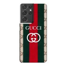 Чохли  GUCCI для Самсунг Галаксі S21 Plus (AlphaPrint) (Gucci дизайн)