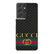 Чохли  GUCCI для Самсунг Галаксі S21 Plus (AlphaPrint) (Gucci оригінал)