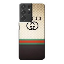 Чохли  GUCCI для Самсунг Галаксі S21 Plus (AlphaPrint) (GUCCI стиль)