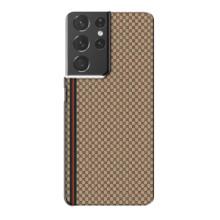 Чохли  GUCCI для Самсунг Галаксі S21 Plus (AlphaPrint) (Гуччі полоса)