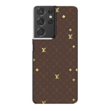 Чохли Луі Вітон для Samsung Galaxy S21 Plus (AlphaPrint - LOUIS VUITTON) (дизайн Луі Вітон)